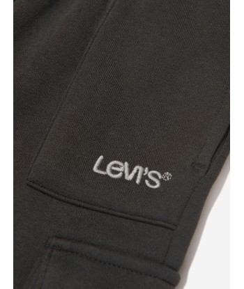 Levi's Wear Boys Utility Cargo Joggers in Black hantent personnes