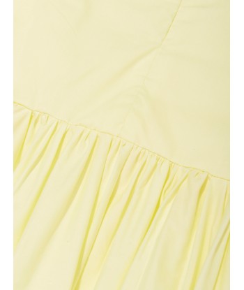 Molo Girls Frilled Dress in Yellow français