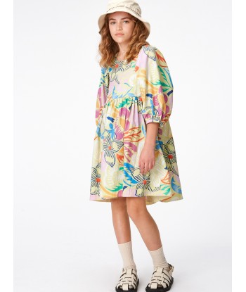 Molo Girls Floral Print Dress in Multicolour Economisez 