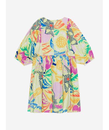 Molo Girls Floral Print Dress in Multicolour Economisez 