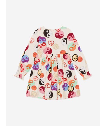 Molo Girls Yin Yang Long Sleeve Dress in Multicolour Profitez des Offres !