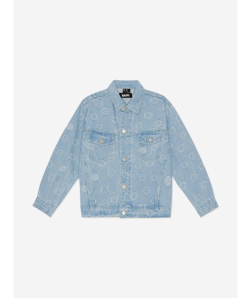 Molo Kids Denim Jacket in Blue sélection de produits