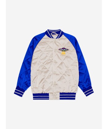 Molo Boys UFO Quilted Jacket in Blue En savoir plus