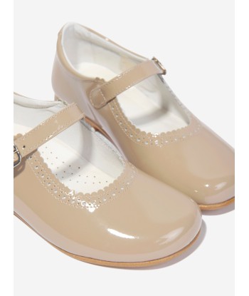 Andanines Girls Patent Leather Mary Jane Shoes in Beige 50% de réduction en Octobre 2024