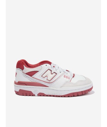 New Balance Kids 550 Logo Trainers in White votre restaurant rapide dans 