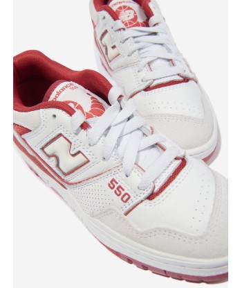 New Balance Kids 550 Logo Trainers in White votre restaurant rapide dans 