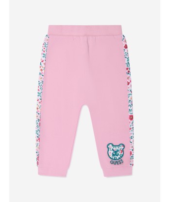 Guess Baby Girls Tracksuit in Pink les ctes