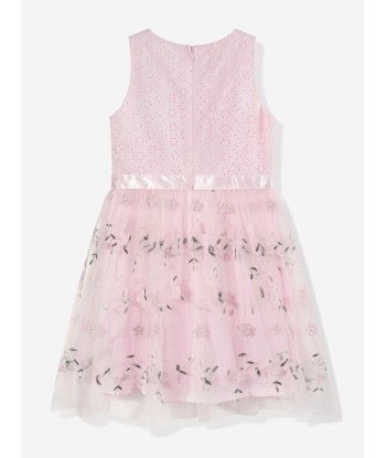 Guess Girls Floral Sleeveless Dress in Pink prix pour 