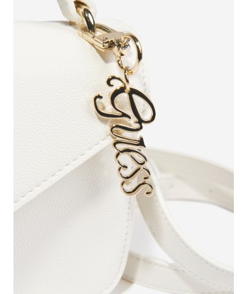 Guess Girls Crossbody Bag in White Faites des économies