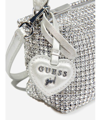 Guess Girls Crossbody Bag in Silver Livraison rapide