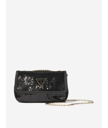 Guess Girls Logo Shoulder Bag in Black 50-70% off 