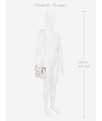 Guess Girls Crossbody Bag in White Faites des économies