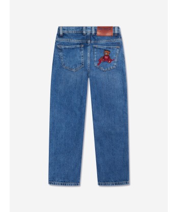 Guess Boys Wide Leg Jeans in Blue meilleur choix