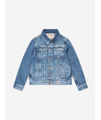 Guess Boys Denim Jacket in Blue des créatures d'habitude