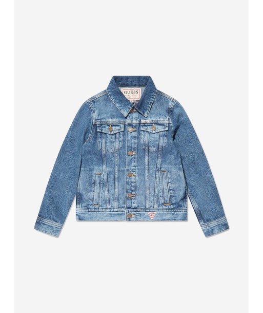 Guess Boys Denim Jacket in Blue des créatures d'habitude