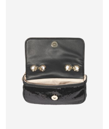 Guess Girls Logo Shoulder Bag in Black 50-70% off 