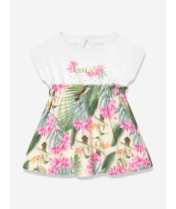 Guess Baby Girls Dress With Knickers in White s'inspire de l'anatomie humaine