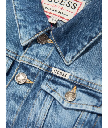 Guess Boys Denim Jacket in Blue des créatures d'habitude