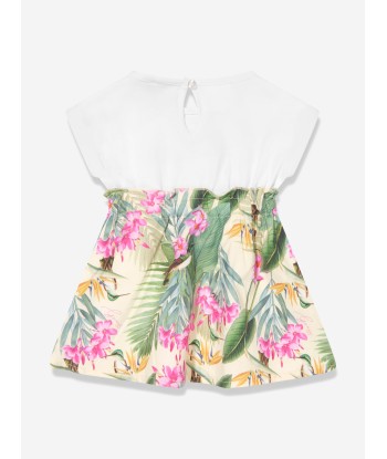 Guess Baby Girls Dress With Knickers in White s'inspire de l'anatomie humaine