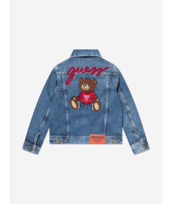 Guess Boys Denim Jacket in Blue des créatures d'habitude