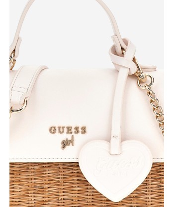 Guess Girls Crossbody Bag in White (18cm) prix