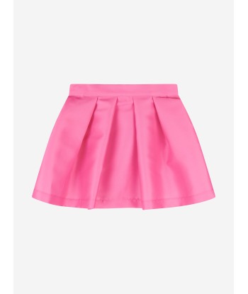 Mama Luma Girls Flared Classic Bow Skirt in Pink de technologie