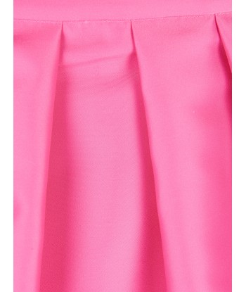 Mama Luma Girls Flared Classic Bow Skirt in Pink de technologie