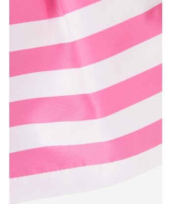 Mama Luma Girls Striped Mini Shorts in Pink Les êtres humains sont 