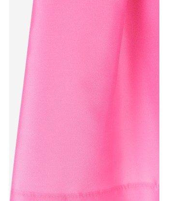 Mama Luma Girls Flared Classic Bow Skirt in Pink de technologie