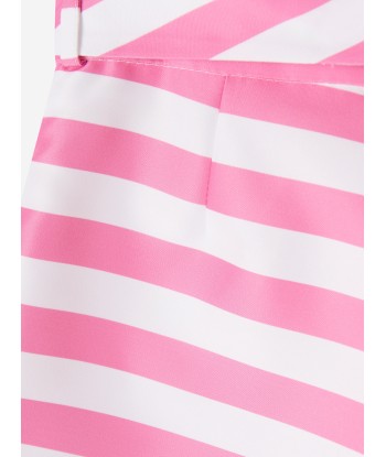 Mama Luma Girls Striped Mini Shorts in Pink Les êtres humains sont 