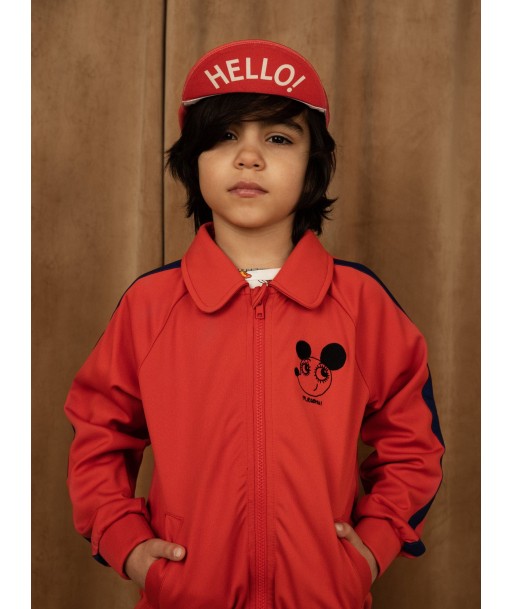 Mini Rodini Kids WCT Track Jacket in Red vous aussi creer 