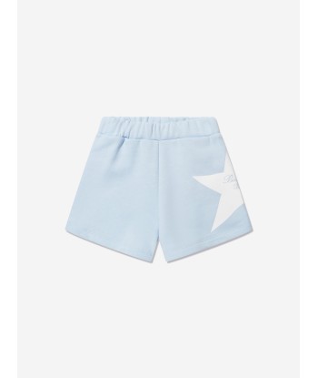 Balmain Baby Star Jersey Shorts in Blue Jusqu'à 80% De Réduction