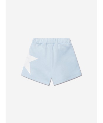 Balmain Baby Star Jersey Shorts in Blue Jusqu'à 80% De Réduction