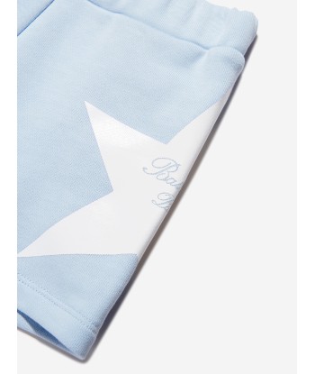 Balmain Baby Star Jersey Shorts in Blue Jusqu'à 80% De Réduction