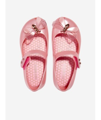 Mini Melissa Girls Mini Ultragirl Bugs Ballerinas in Pink vous aussi creer 