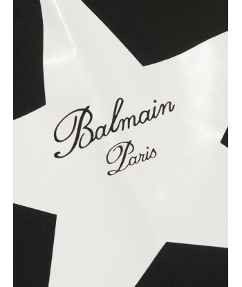 Balmain Kids Star Jersey Shorts in Black Voir les baskets