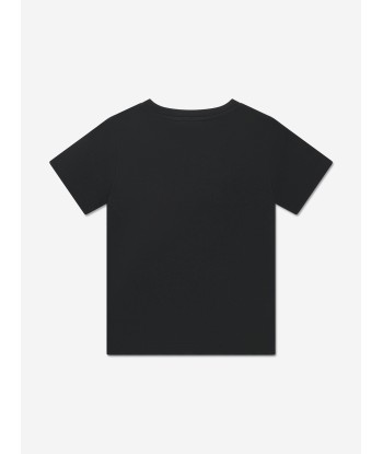 Balmain Boys Logo T-Shirt in Black à prix réduit toute l'année