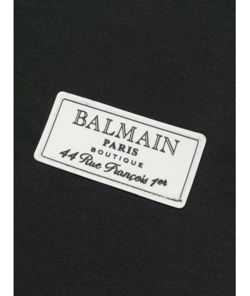 Balmain Boys Logo T-Shirt in Black à prix réduit toute l'année