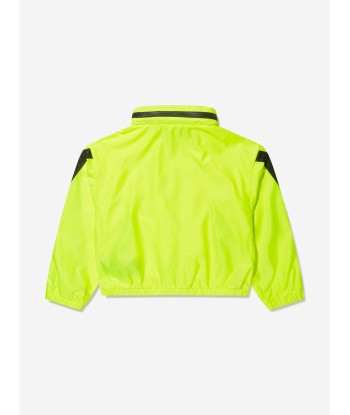 Balmain Boys Fluorescent Zip Up Jacket in Yellow le concept de la Pate a emporter 