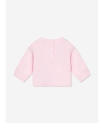 Balmain Baby Girls Logo Sweatshirt in Pink à prix réduit toute l'année