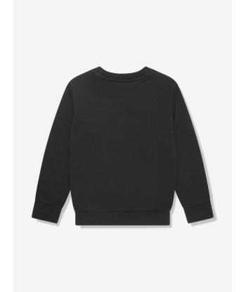 Balmain Boys Logo Sweatshirt in Black Pour