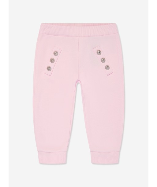 Balmain Baby Girls Button Joggers in Pink sélection de produits