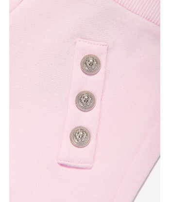 Balmain Baby Girls Button Joggers in Pink sélection de produits