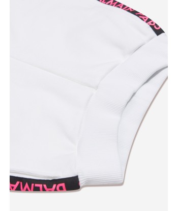 Balmain Girls Logo Jersey Shorts in White 50-70% off 