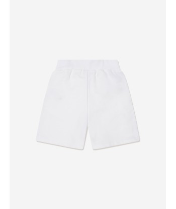 Balmain Girls Logo Jersey Shorts in White 50-70% off 