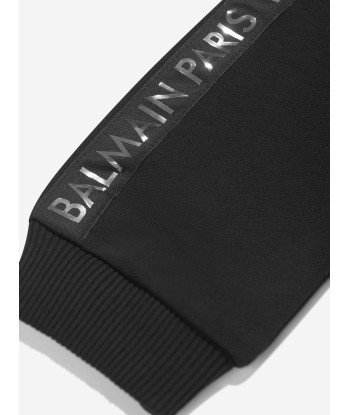 Balmain Baby Boys Logo Joggers in Black À commander