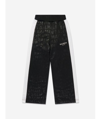 Balmain Boys Logo Joggers in Black 2024