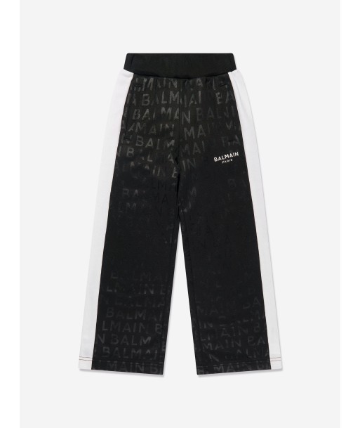 Balmain Boys Logo Joggers in Black 2024