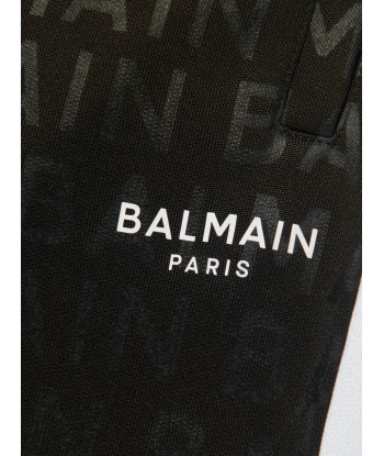 Balmain Boys Logo Joggers in Black 2024