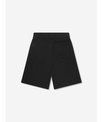 Balmain Boys Logo Jersey Shorts in Black la colonne vertébrale